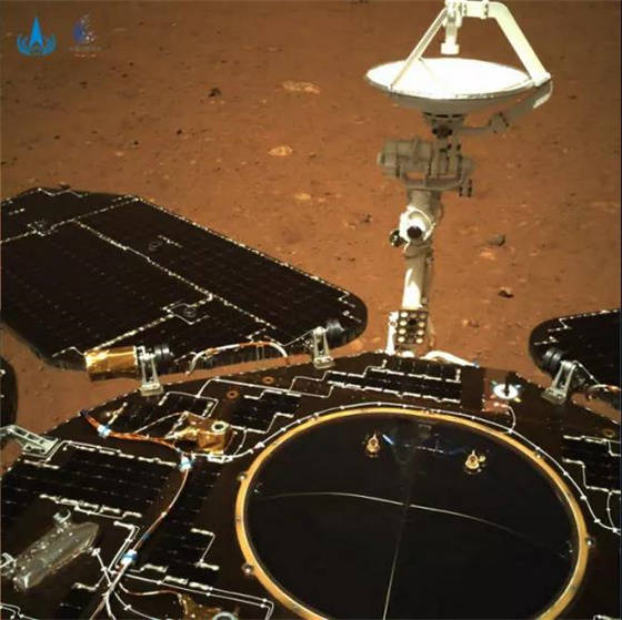 最新除塵涂層技術保障“祝融號”火星車運行