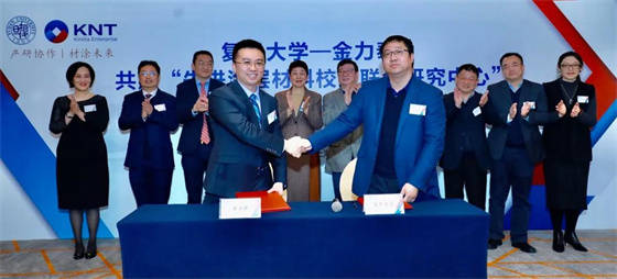 金力泰戰(zhàn)略牽手復旦大學公關高端涂料技術