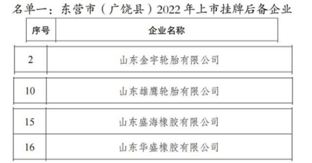 東營4大輪胎,排隊上市! 東營4大輪胎,排隊上市!