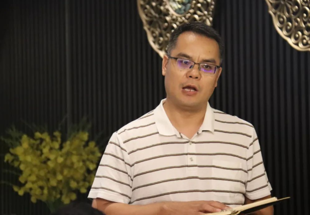 南寧菲賽迪農牧有限公司總經理李啟平發言