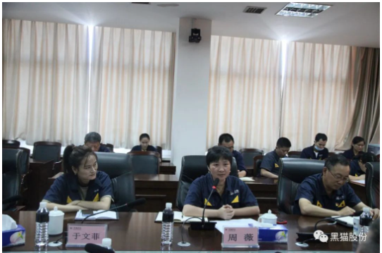 本次兩化融合管理體系貫標啟動大會的召開，標志著黑貓股份兩化融合工作開啟了新的征程