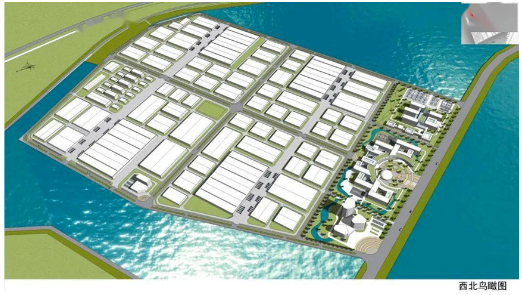 三棵樹福建秀嶼生產(chǎn)基地效果圖 三棵樹福建秀嶼生產(chǎn)基地效果圖