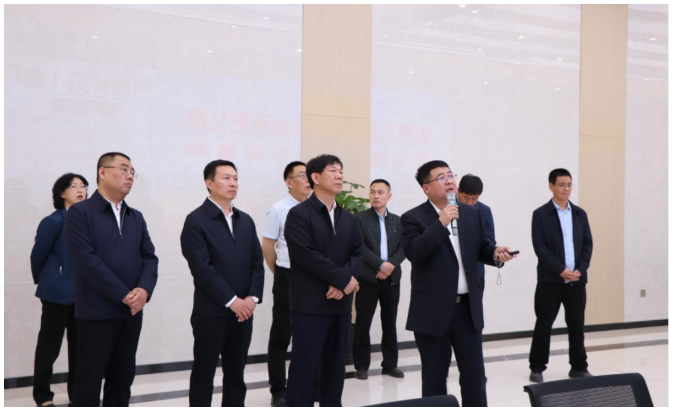 高德勝等領導對公司取得的成績表示肯定，并鼓勵企業(yè)持續(xù)發(fā)揮高新技術企業(yè)優(yōu)勢，充分整合數字產業(yè)資源，不斷健全完善科技創(chuàng)新體制，打通企業(yè)、平臺數據連接，推動業(yè)務流程再造、商業(yè)模式及業(yè)態(tài)創(chuàng)新，持續(xù)激發(fā)產業(yè)創(chuàng)新活力。