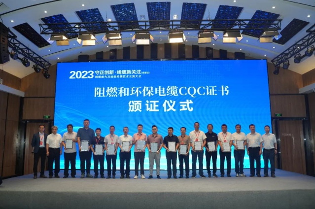 本次大會得到了江蘇省產(chǎn)品質(zhì)量監(jiān)督檢驗(yàn)研究院國家電線電纜質(zhì)量檢驗(yàn)檢測中心(江蘇)的全力支持。他們精心籌劃和組織，甄選了眾多專家和議題，為與會者呈現(xiàn)了一場高水平、高質(zhì)量的標(biāo)準(zhǔn)化系列技術(shù)交流會議，取得了圓滿成功。此次大會的舉辦地選擇在成都，也體現(xiàn)了國家電線電纜質(zhì)量檢驗(yàn)檢測中心(江蘇)在行業(yè)中的號召力，以期進(jìn)一步促進(jìn)產(chǎn)業(yè)協(xié)作和區(qū)域發(fā)展。