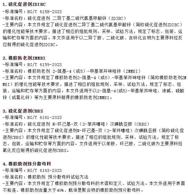 中國工業(yè)和信息化部發(fā)布消息，批準《工業(yè)用導(dǎo)電和抗靜電橡膠板》等412項行業(yè)標準。
