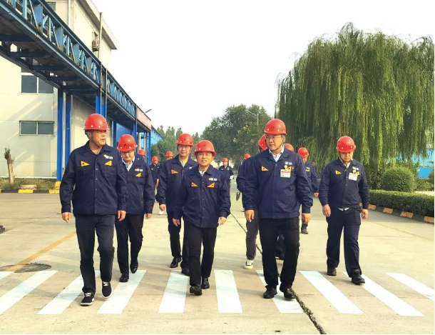 代表團一行分別參觀了青島黑貓和邯鄲黑貓公司的生產一線，對生產運營、現場管理、技術研發、檢測檢驗能力、數字化生產管理和員工工作生活等方面進行了詳細調研。此外，他們還聽取了有關公司基本情況、科技成果、核心競爭力、生產經營、行業競爭能力以及企業未來發展規劃等方面的匯報。
