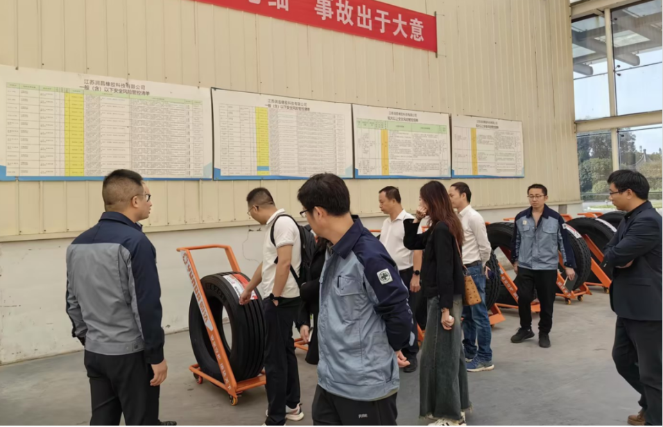 雙方希望在未來在技術研發創新方面加強信息交流，攜手在輪胎產業鏈賽道上搶占制高點。