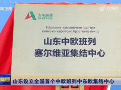 塞爾維亞迎來山東中歐班列新集結中心